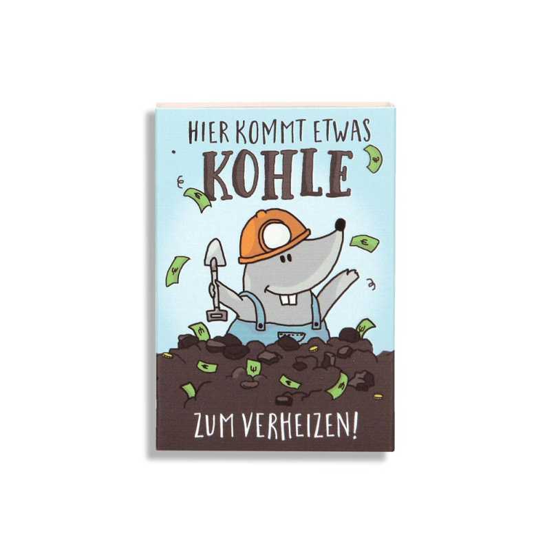 Geldschachtel Kohle